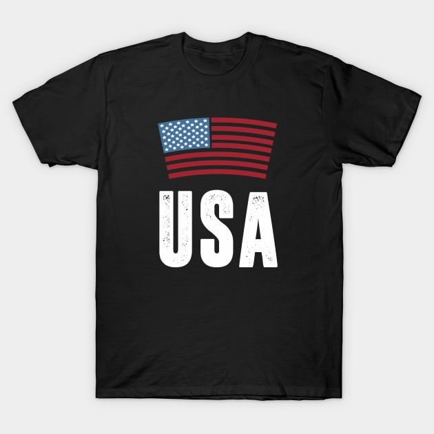 USA T-Shirt by C_ceconello